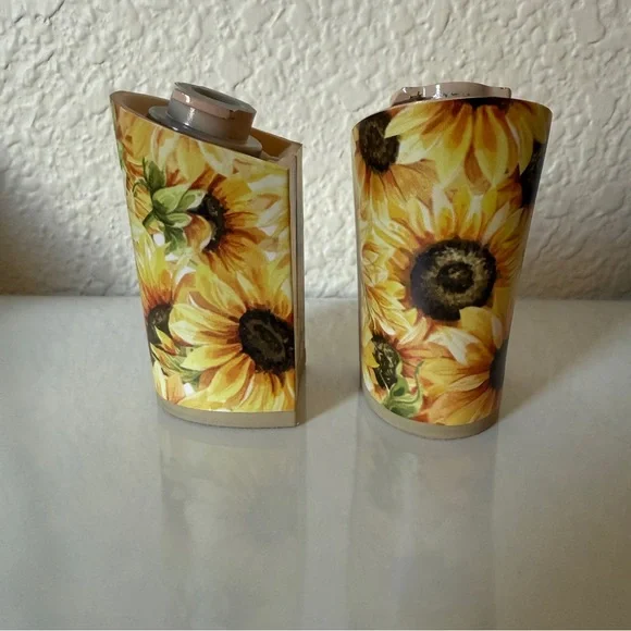 Pashion Footwear v1.0 Custom Sunflower Cluster 4 Inch Block Heels - Picture 1 of 11